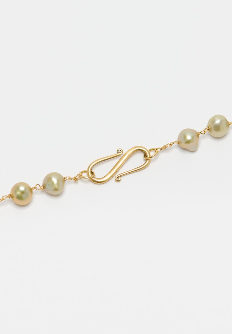 Greig Porter 18K Necklace Pearls	