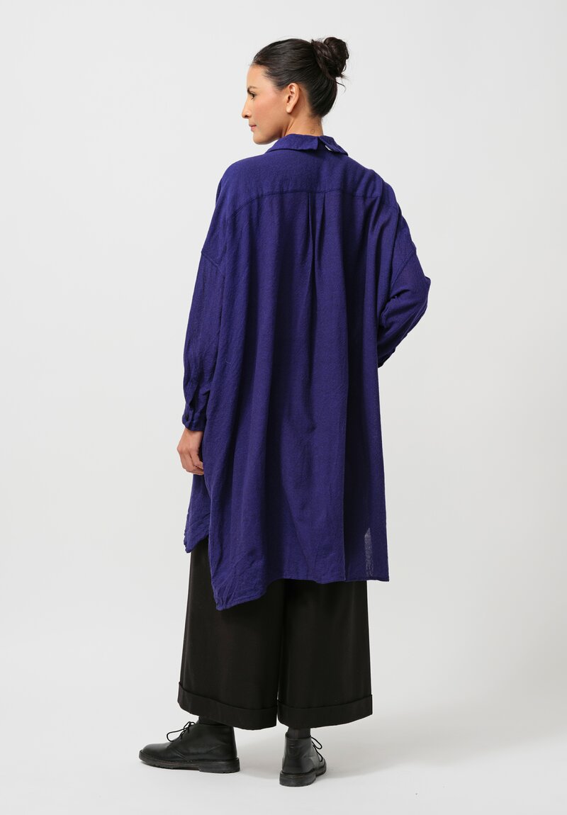 Daniela Gregis Jeroni Coat in Royal Blue	