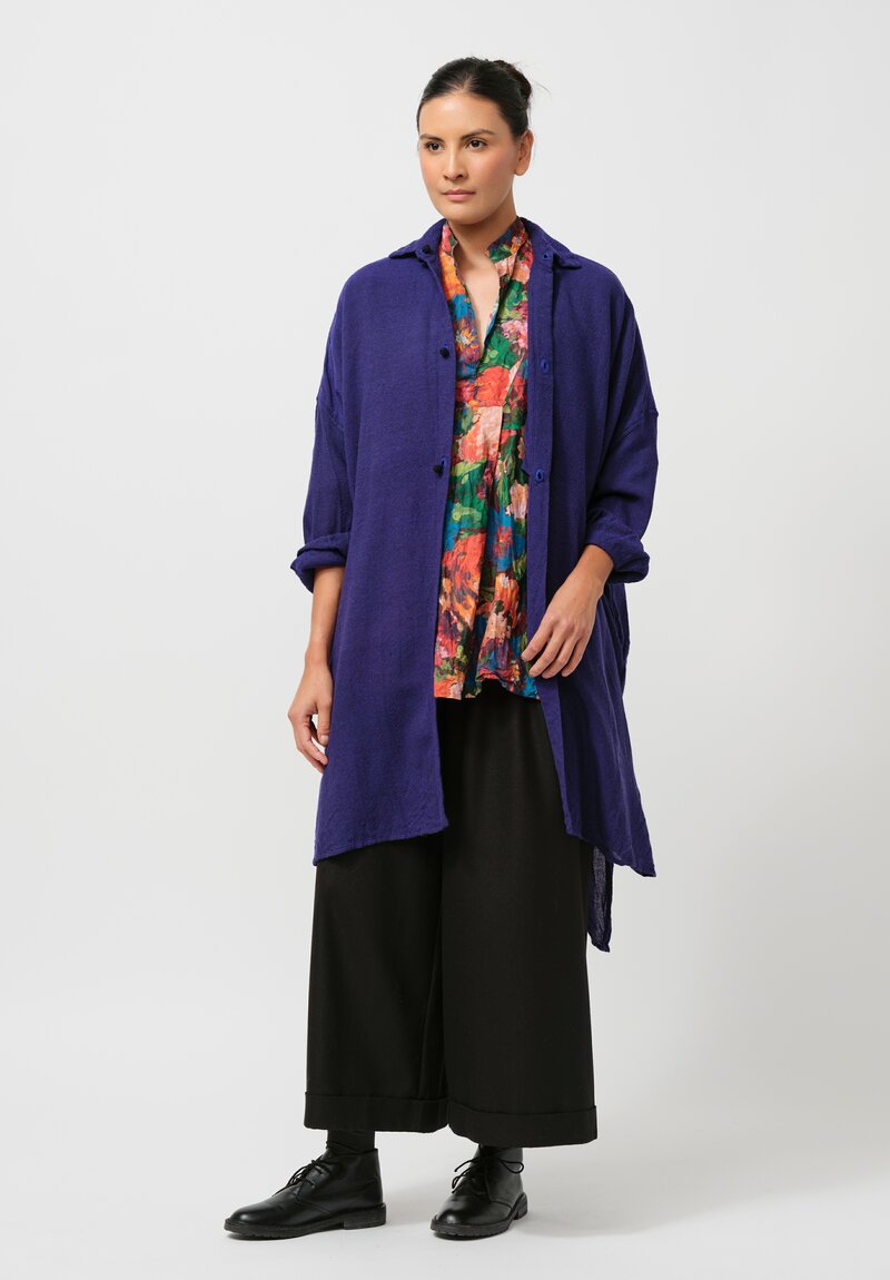 Daniela Gregis Jeroni Coat in Royal Blue	