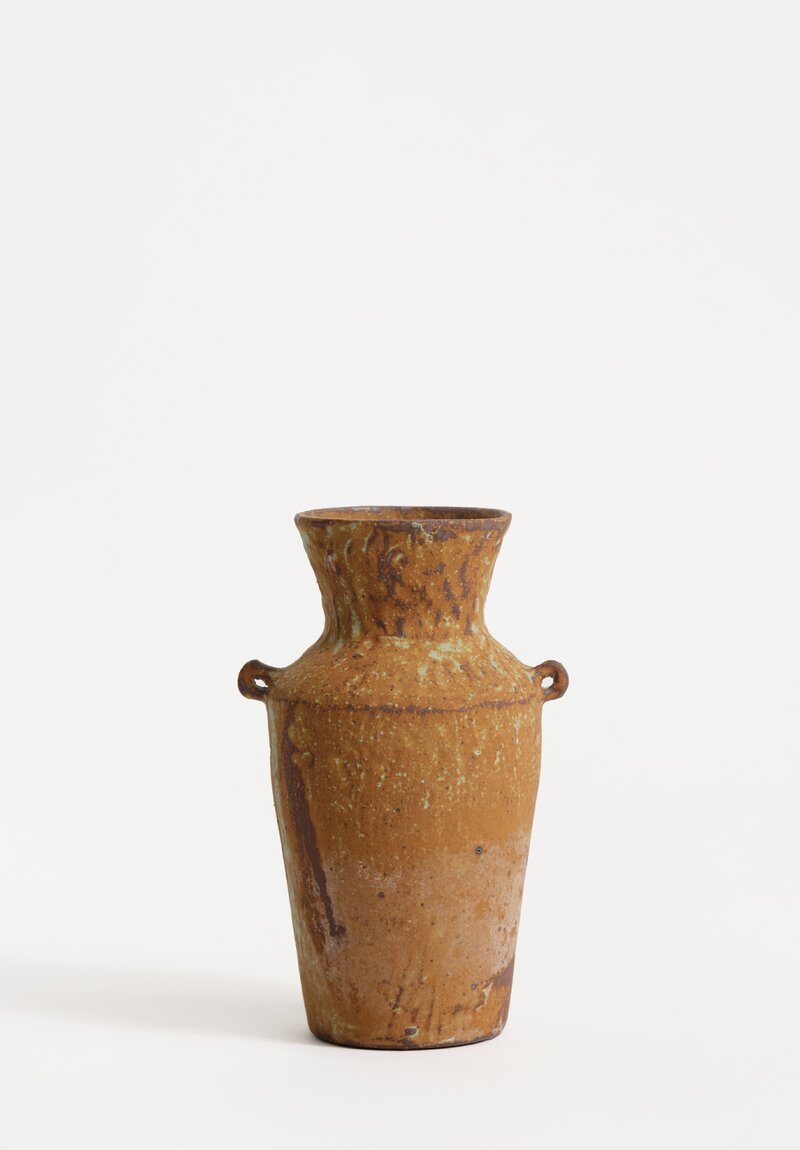 Nobue Ibaraki Large Poignee Vase in Earth