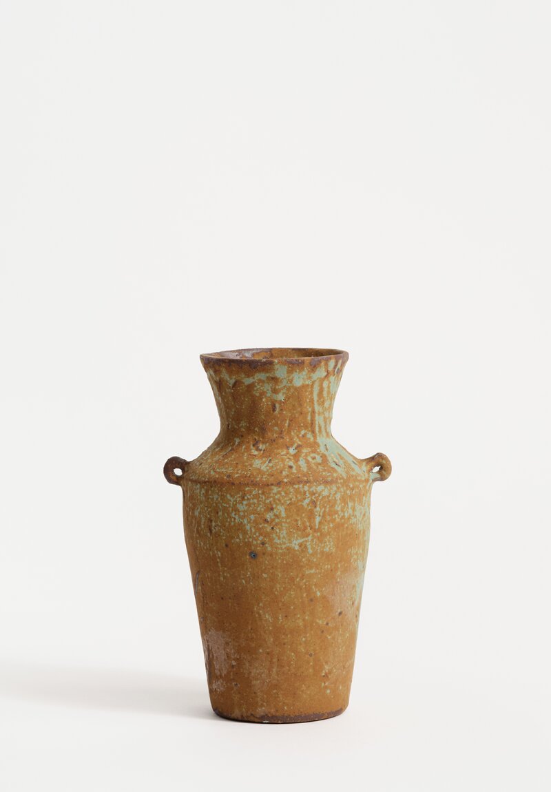 Nobue Ibaraki Large Poignee Vase in Earth