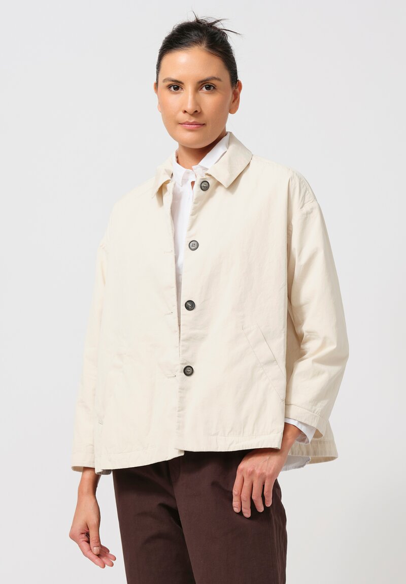 Bergfabel Cotton Uli Jacket in Cream