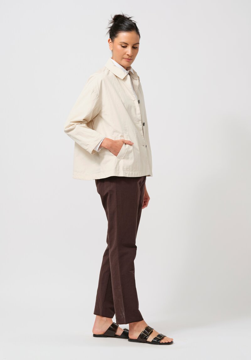 Bergfabel Cotton Uli Jacket in Cream