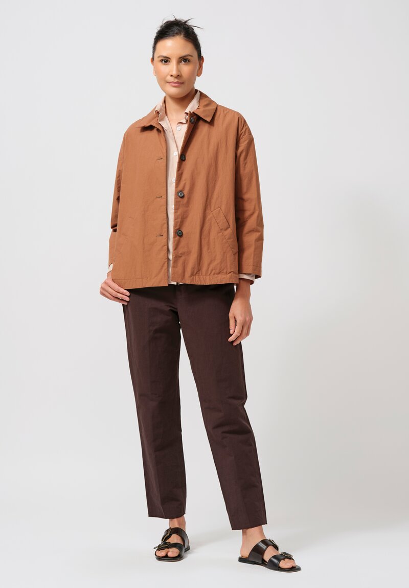 Bergfabel Cotton Uli Jacket in Ground Brown