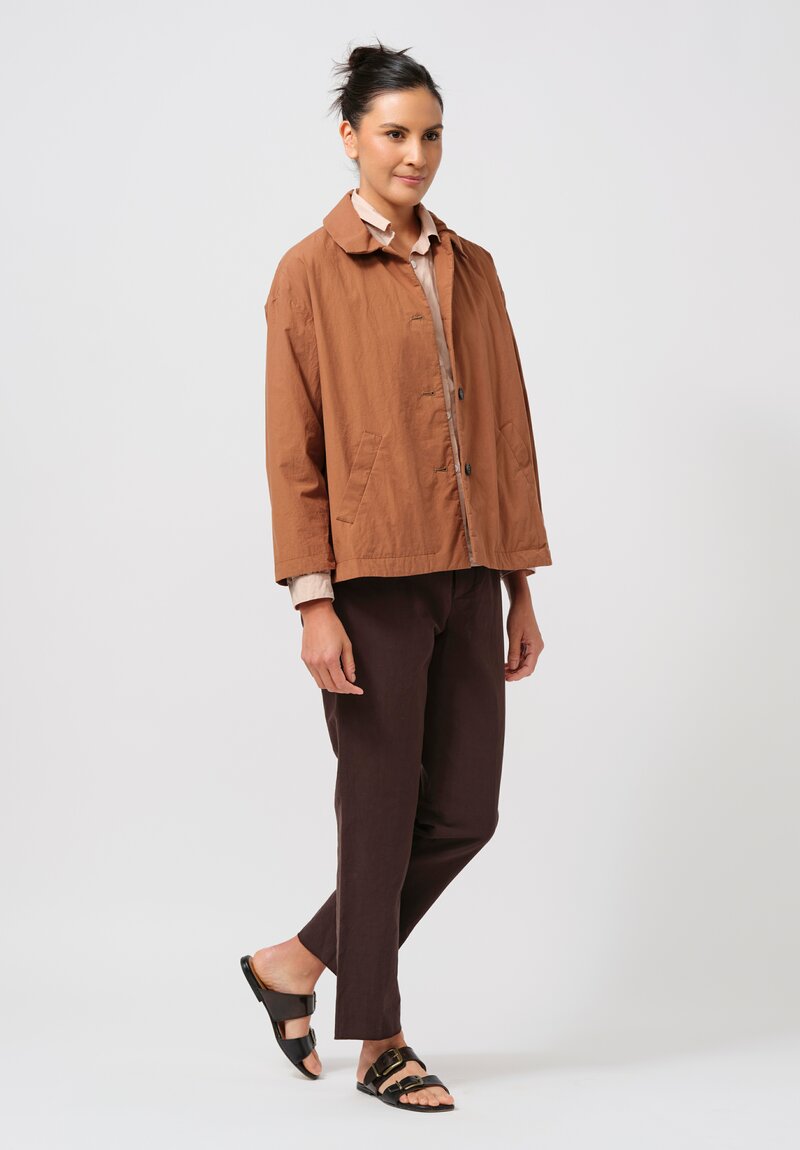 Bergfabel Cotton Uli Jacket in Ground Brown