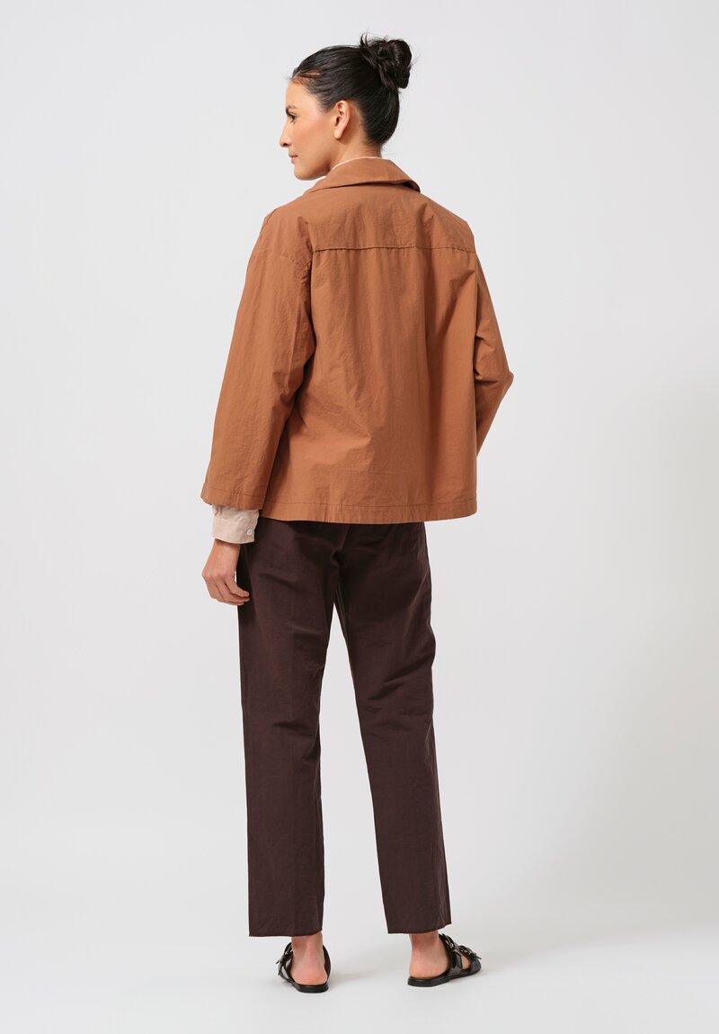 Bergfabel Cotton Uli Jacket in Ground Brown