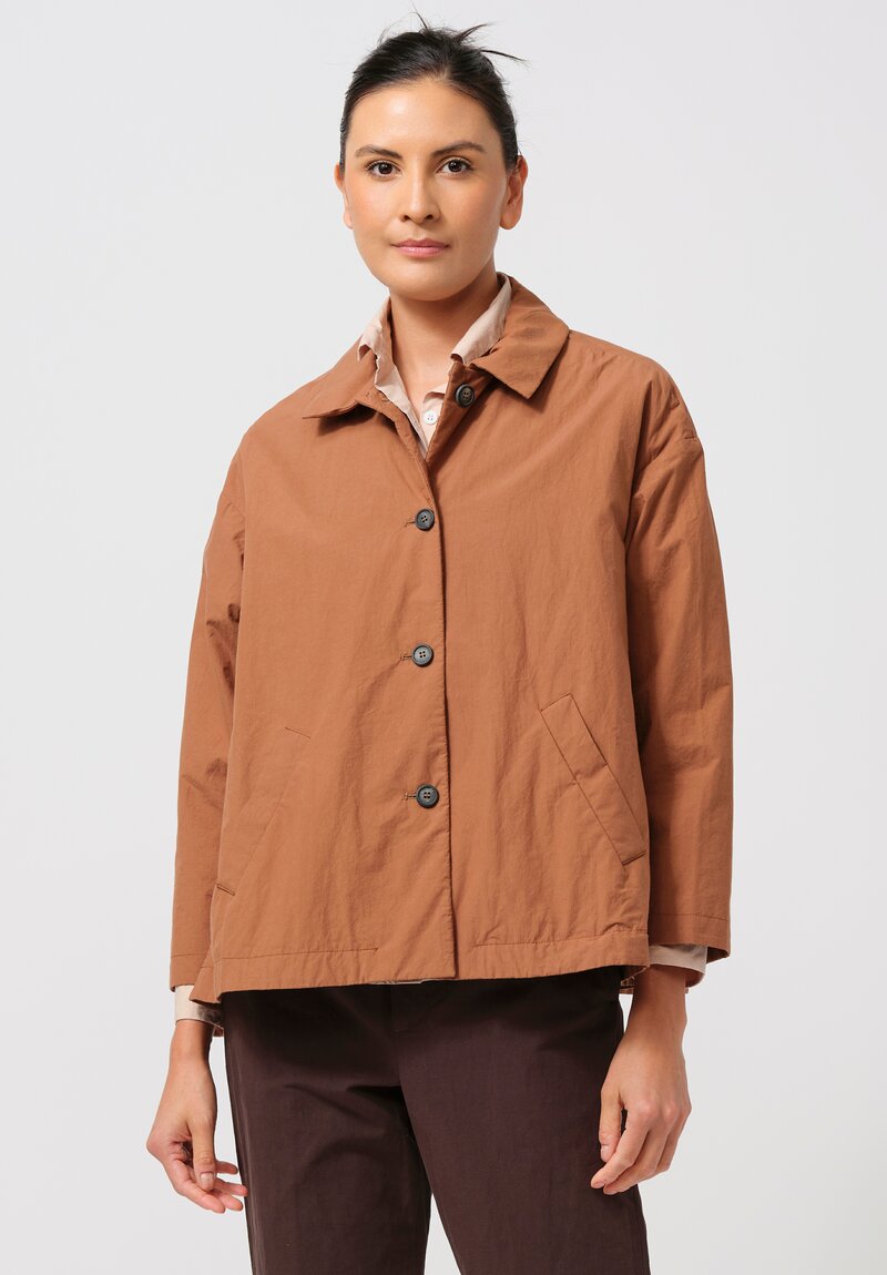 Bergfabel Cotton Uli Jacket in Ground Brown