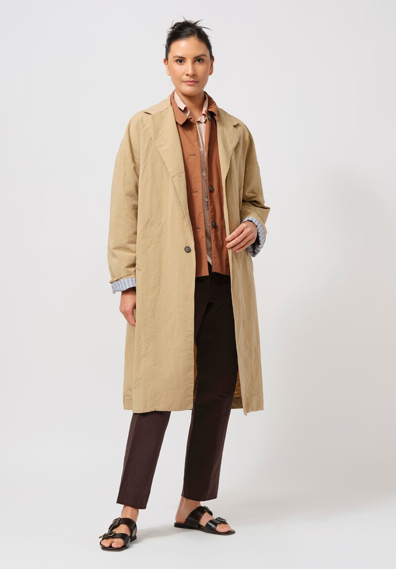 Bergfabel Cotton Uli Jacket in Ground Brown