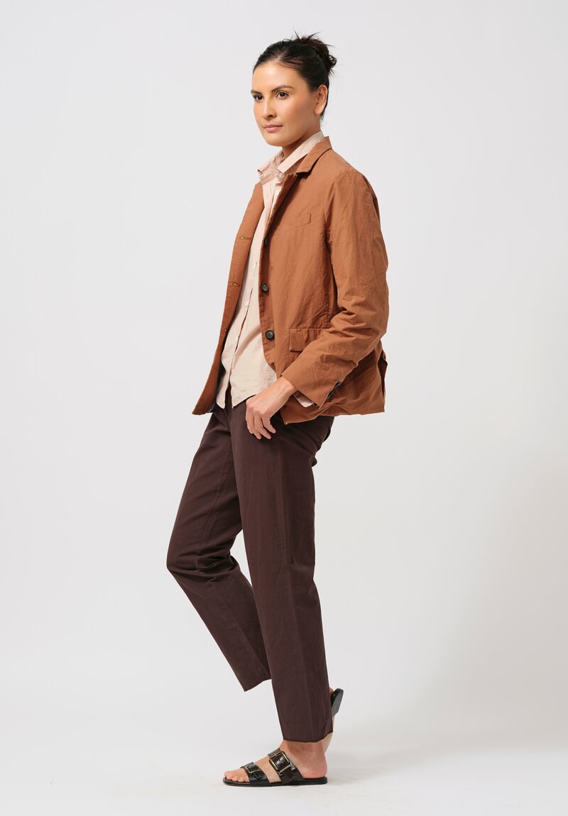 Bergfabel Cotton Giulia Jacket in Ground Brown