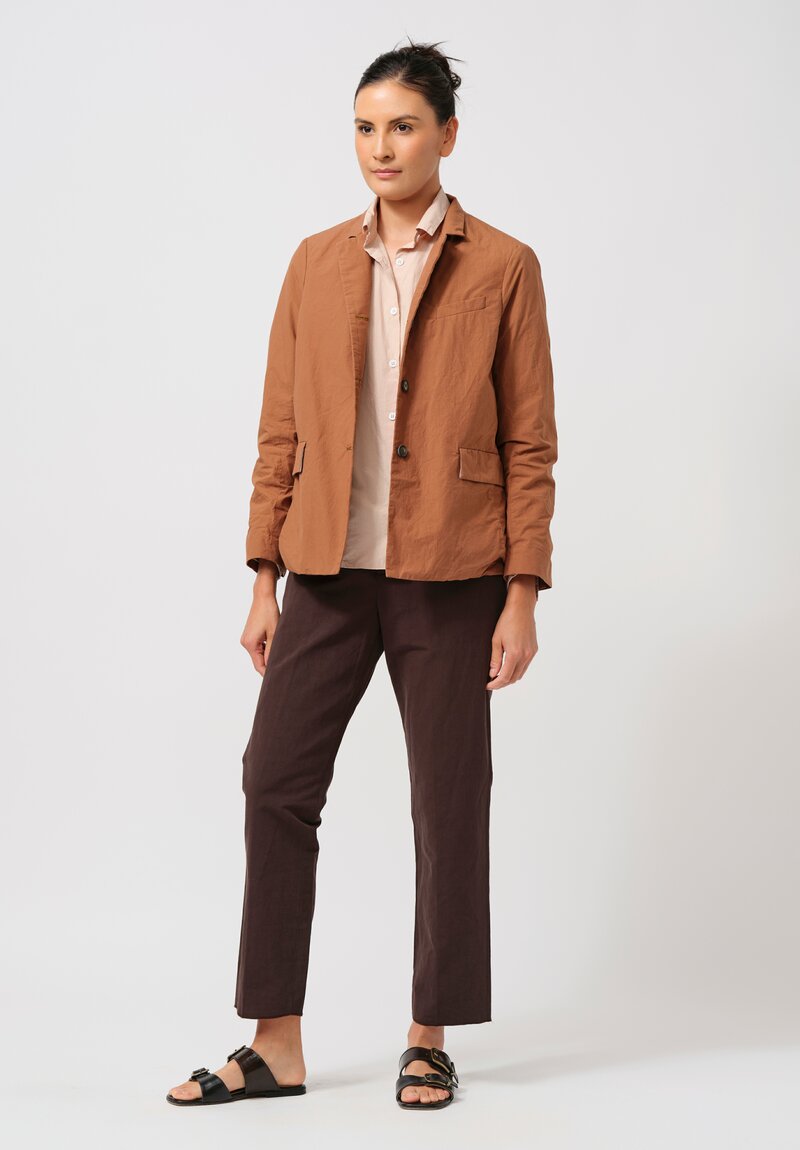 Bergfabel Cotton Giulia Jacket in Ground Brown