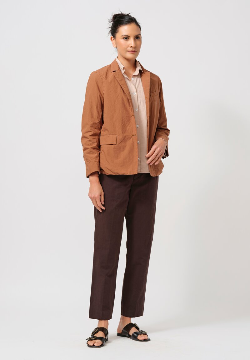 Bergfabel Cotton Giulia Jacket in Ground Brown