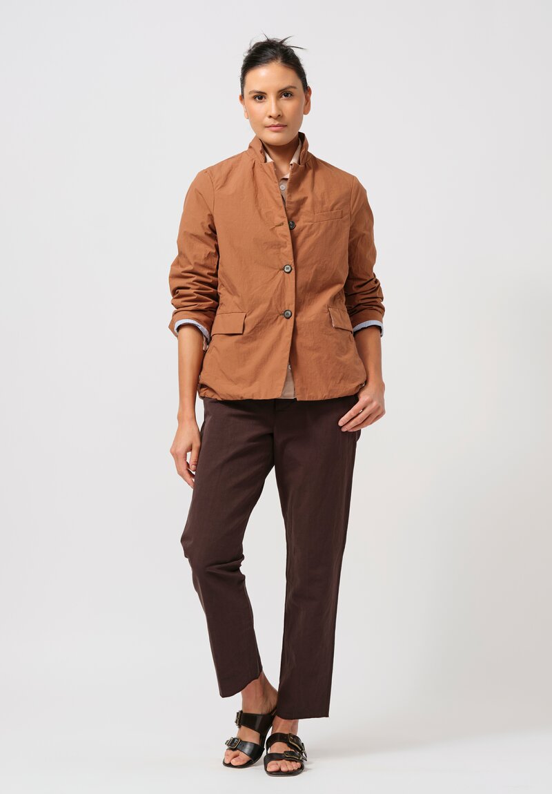 Bergfabel Cotton Giulia Jacket in Ground Brown