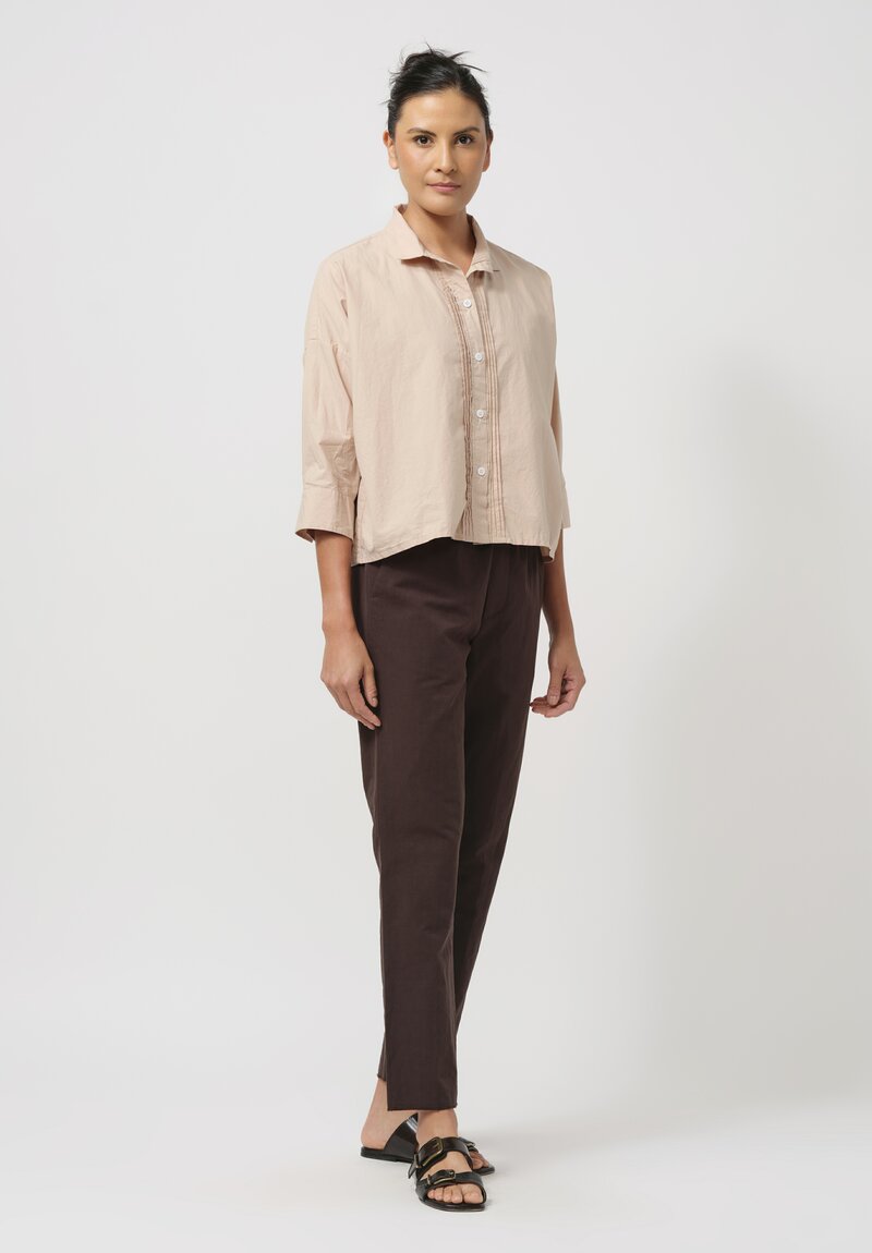 Bergfabel Cotton Claudia Shirt in Dusty Pink