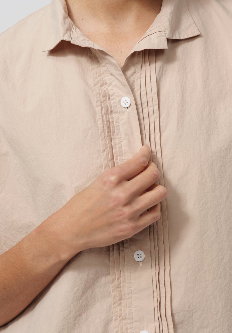 Bergfabel Cotton Claudia Shirt in Dusty Pink