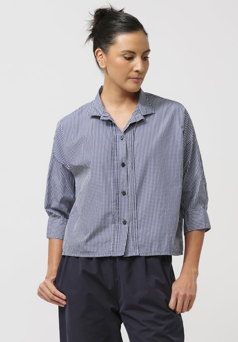 Bergfabel Cotton Claudia Shirt in Gingham