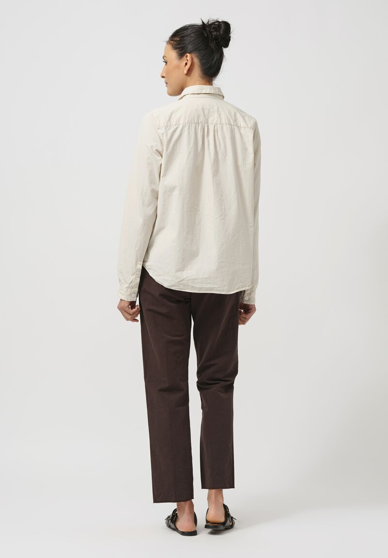 Bergfabel Cotton Loose Tyrol Shirt in Cream