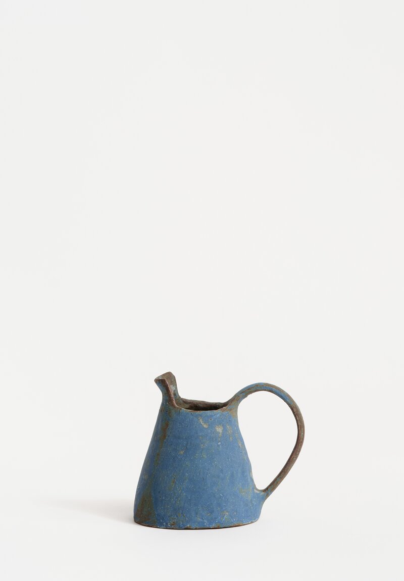 Nobue Ibaraki Extra Small Pitcher in Weathered Lapis	