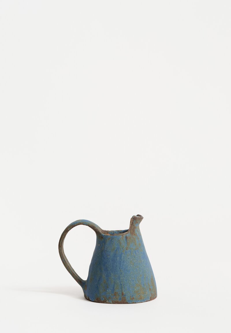 Nobue Ibaraki Extra Small Pitcher in Weathered Lapis	