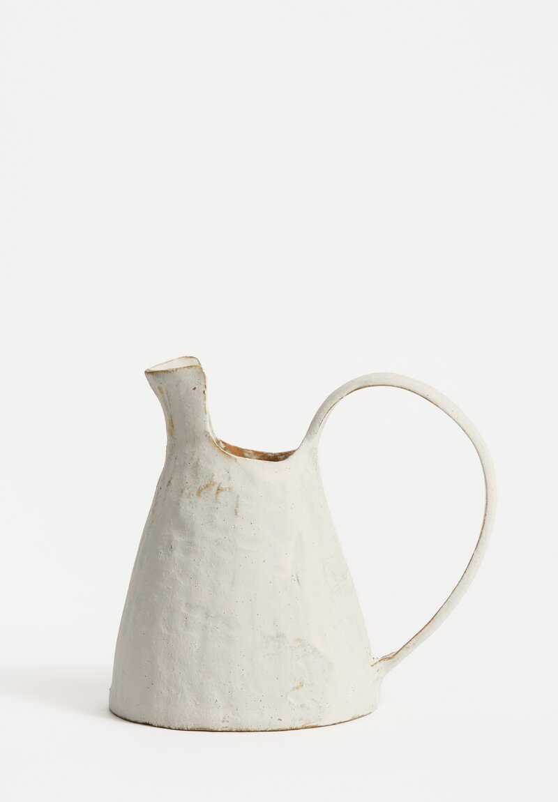 Nobue Ibaraki Large Pitcher in Chalk	