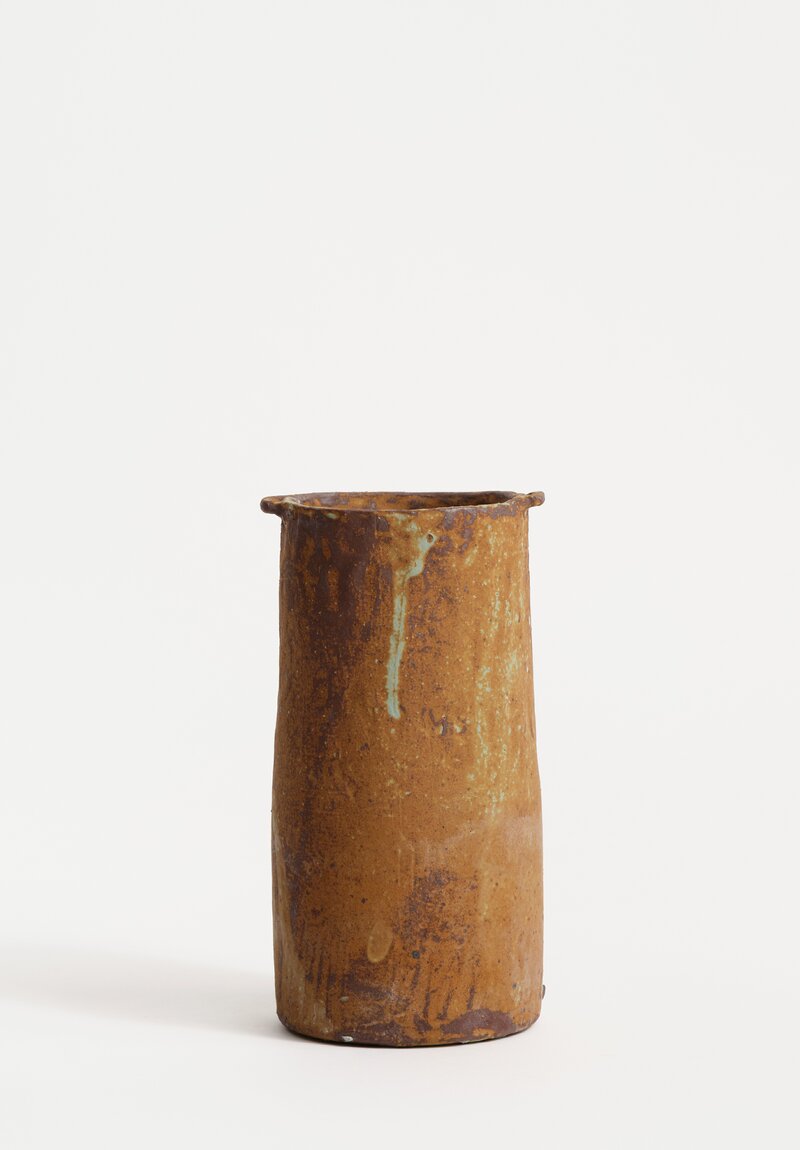 Nobue Ibaraki XL Long Vase Poignee in Earth