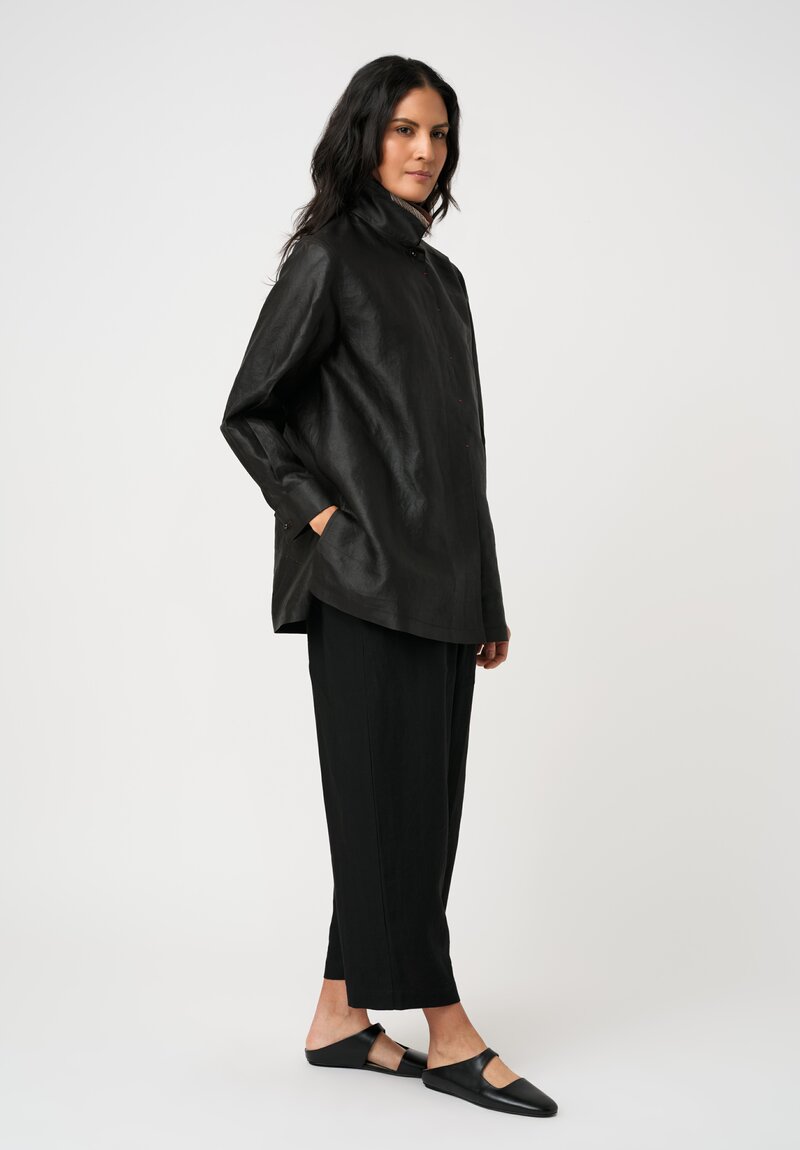 Sophie Hong Mud Silk Button-Down Shirt