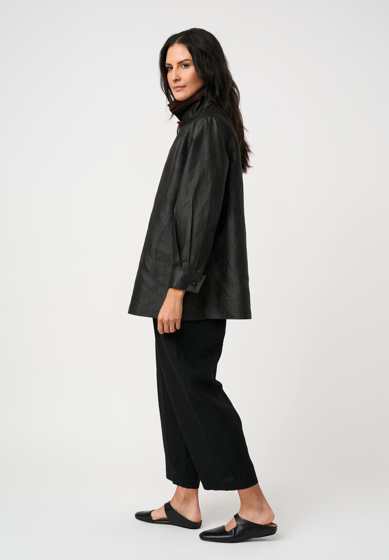 Sophie Hong Mud Silk Button-Down Shirt