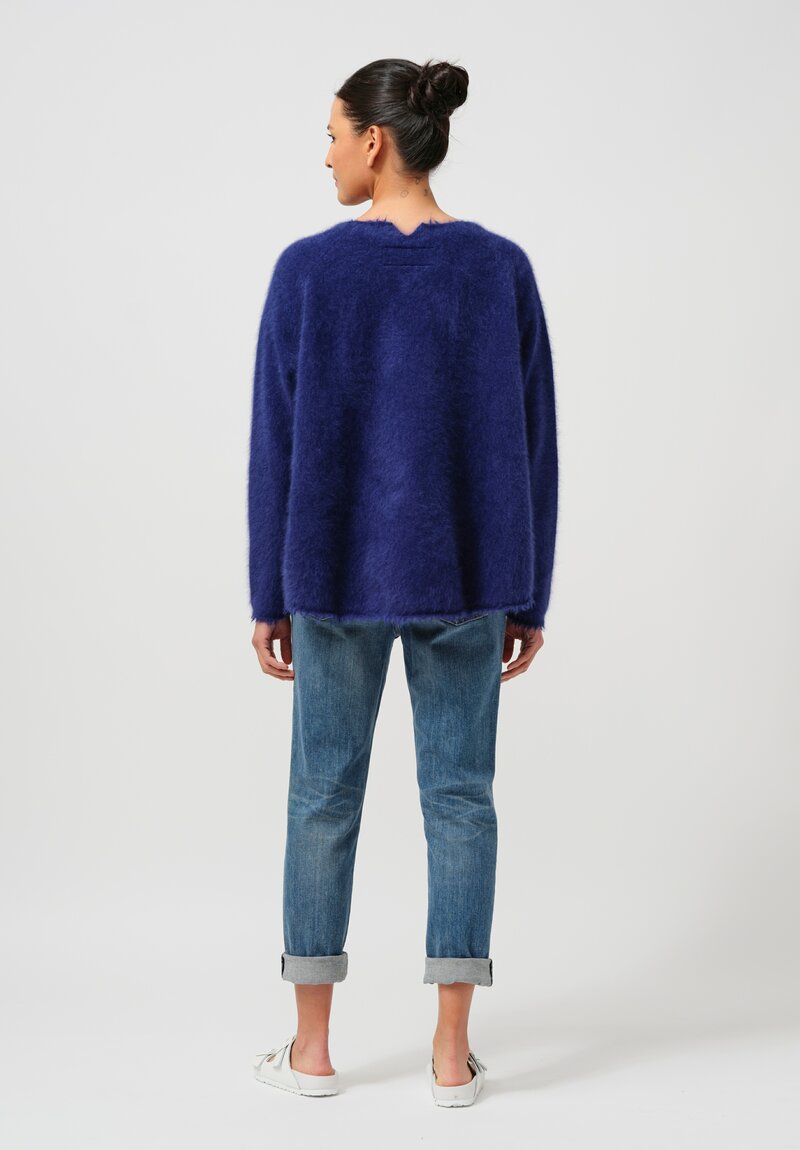 Rundholz DIP Racoon Pullover in Ocean Blue