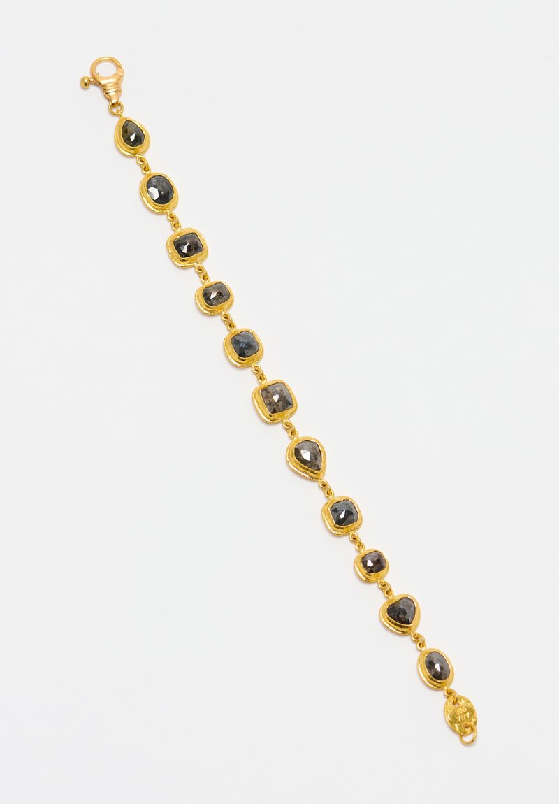 Ara Collection 24K & Natural Diamond Bracelet