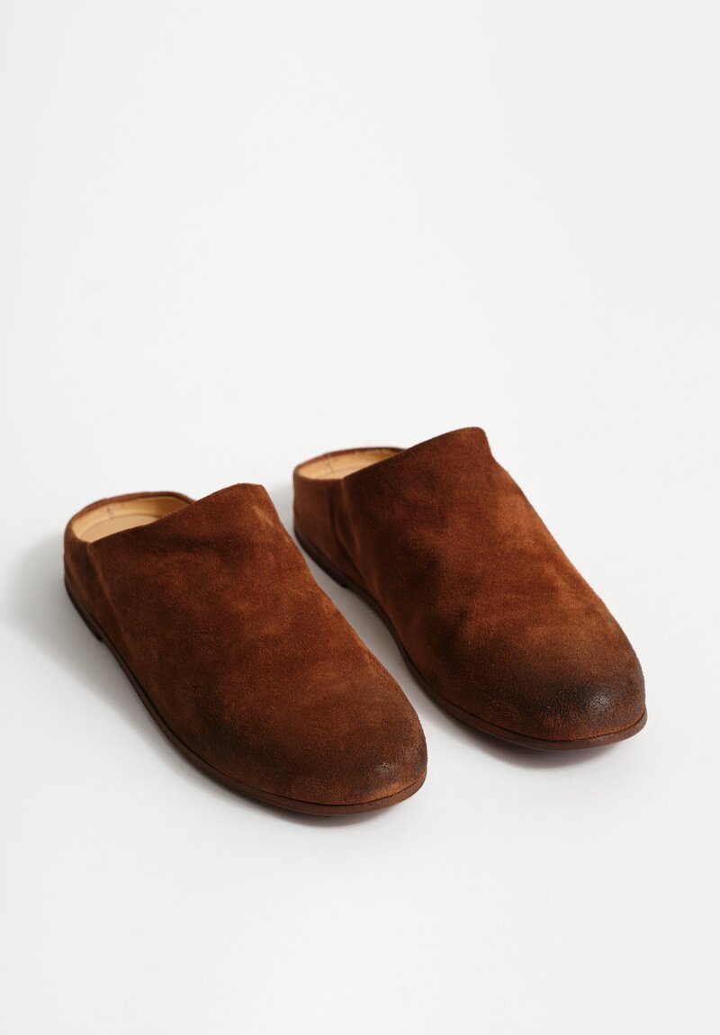 Marsèll Suede Steccoblocco Sabot Mule