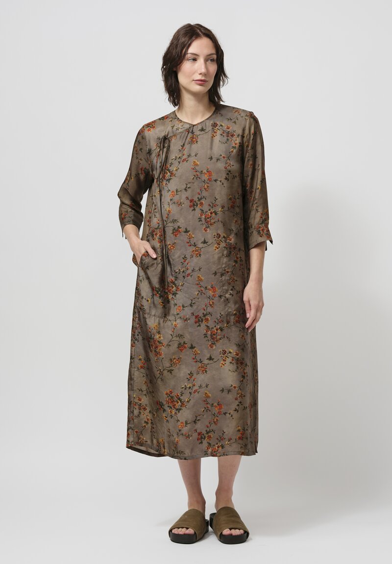 Uma Wang Agina Dress in Artichoke