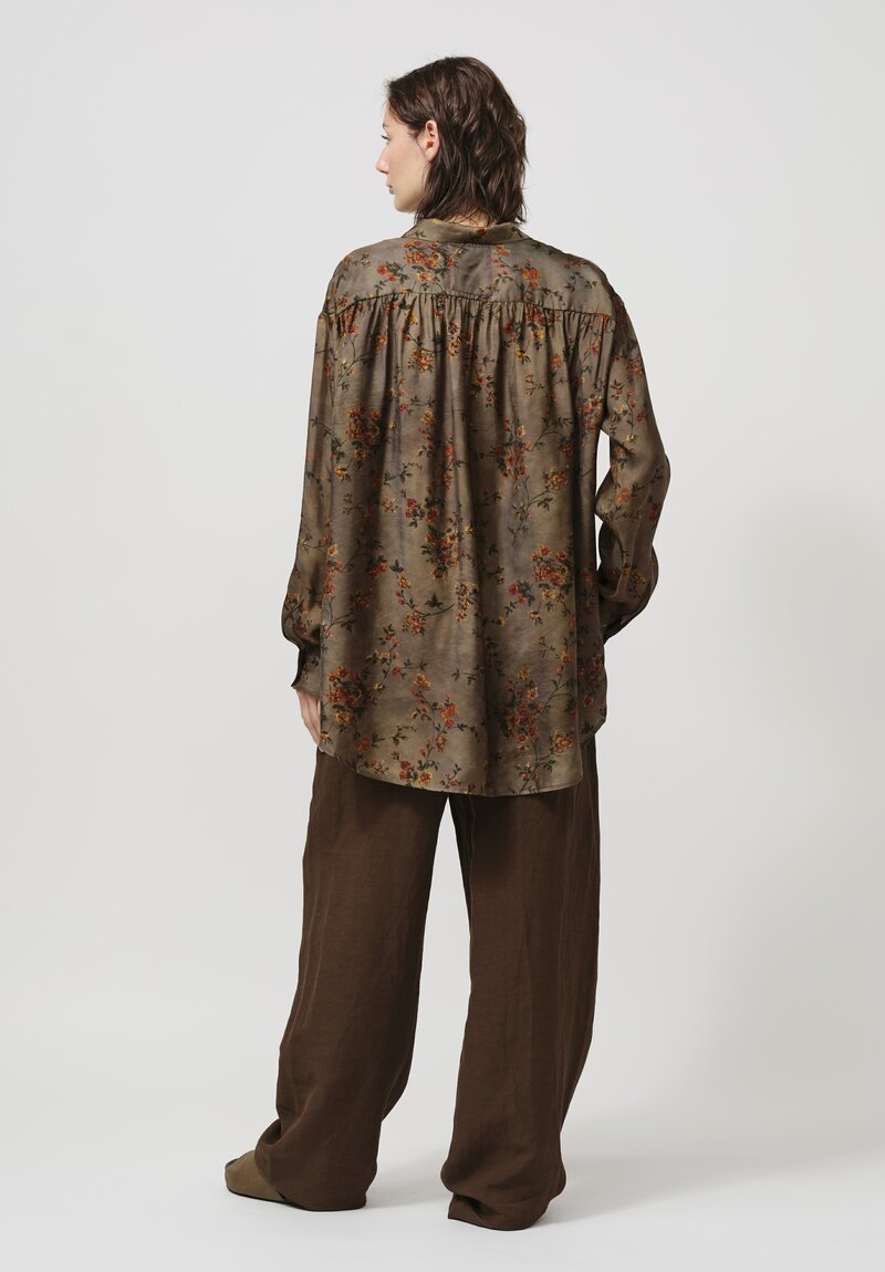 Uma Wang Tyesha Button-Down in Artichoke