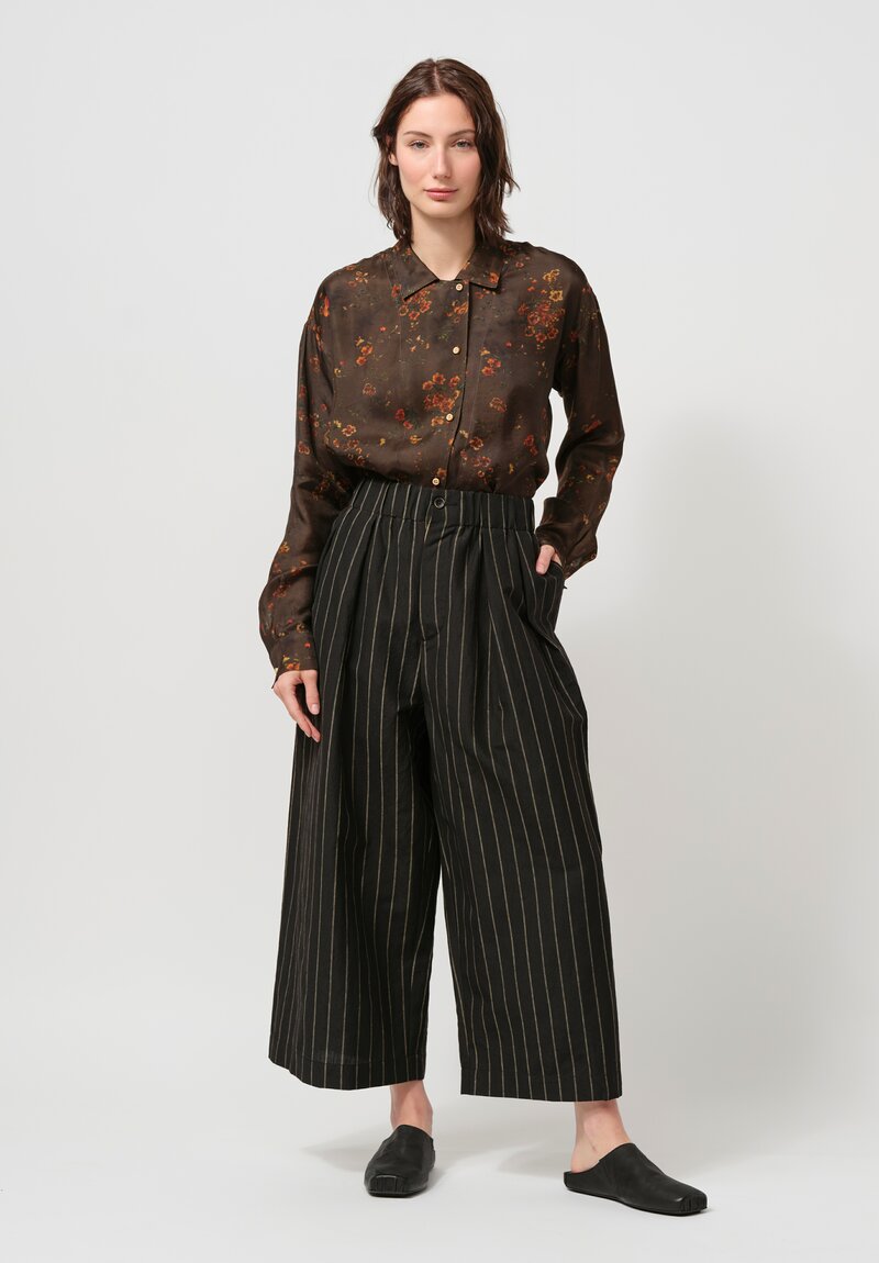 Uma Wang Poetic Pants in Pinstripe