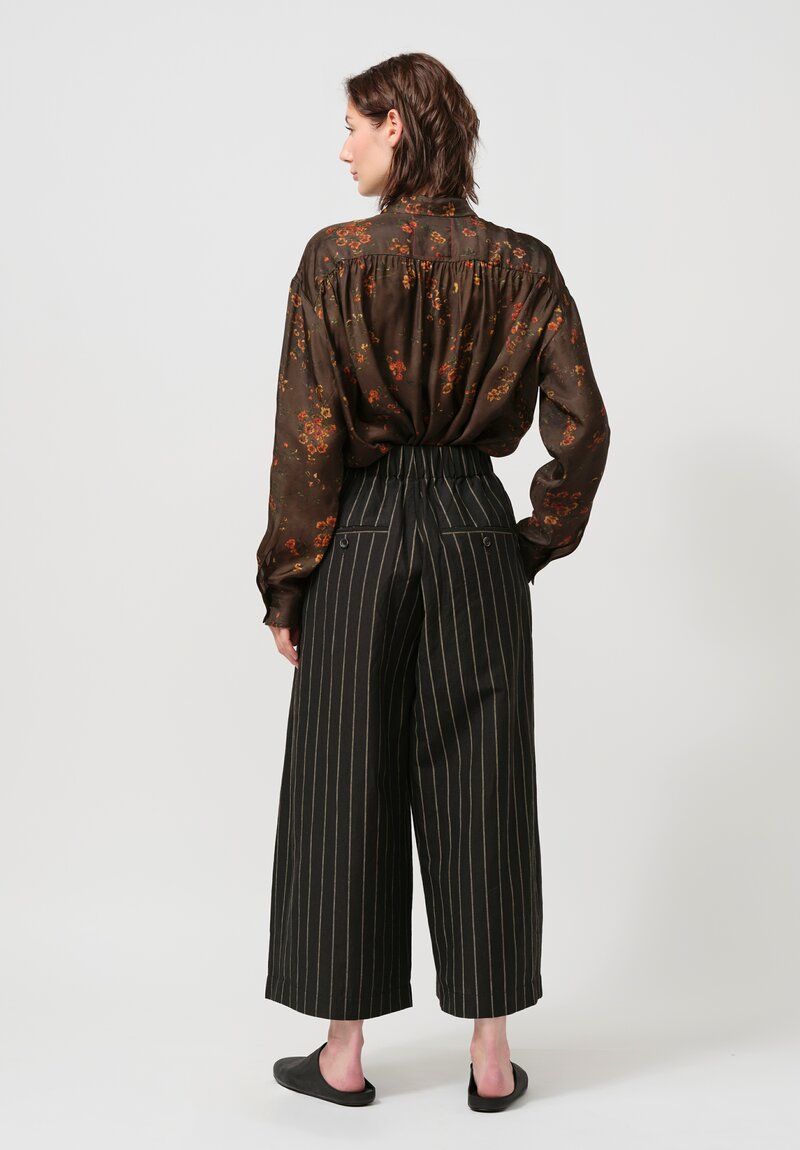 Uma Wang Poetic Pants in Pinstripe