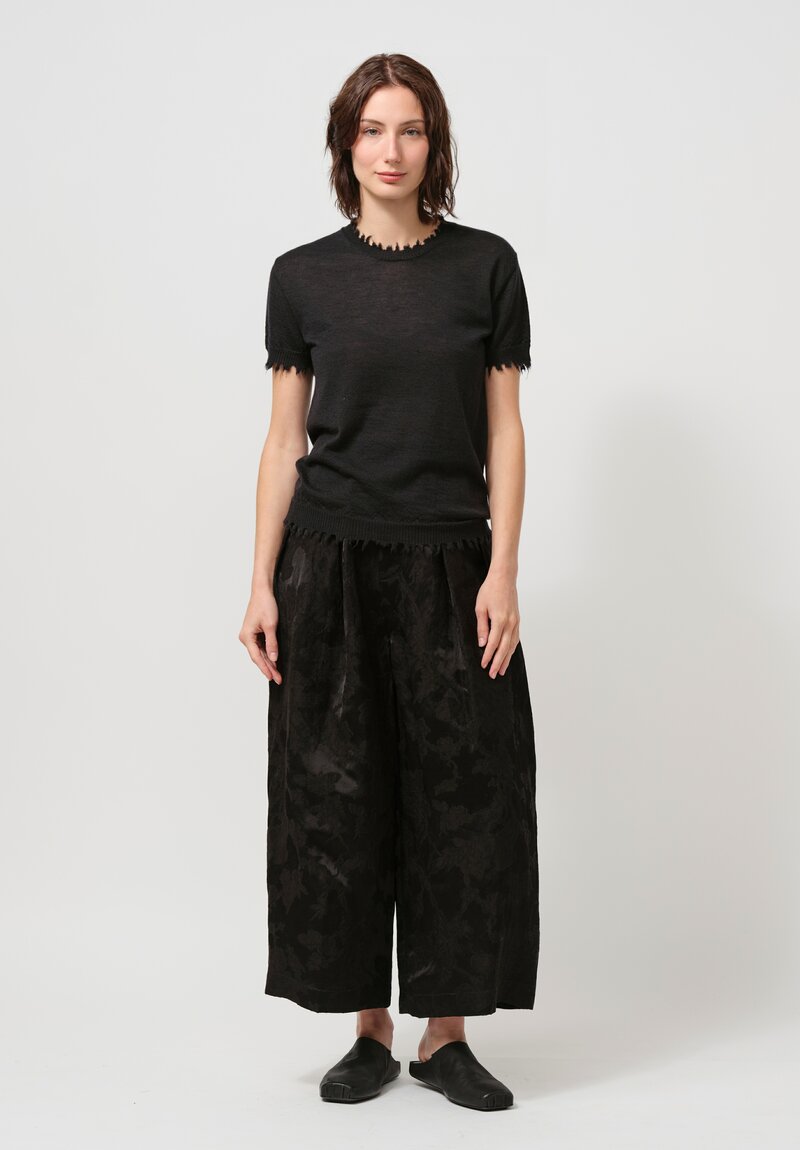 Uma Wang Poetic Pants in Brocade