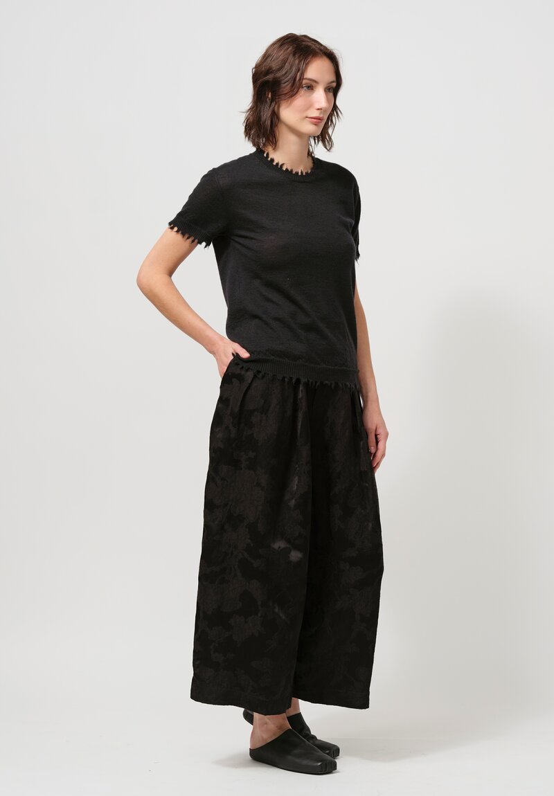 Uma Wang Poetic Pants in Brocade