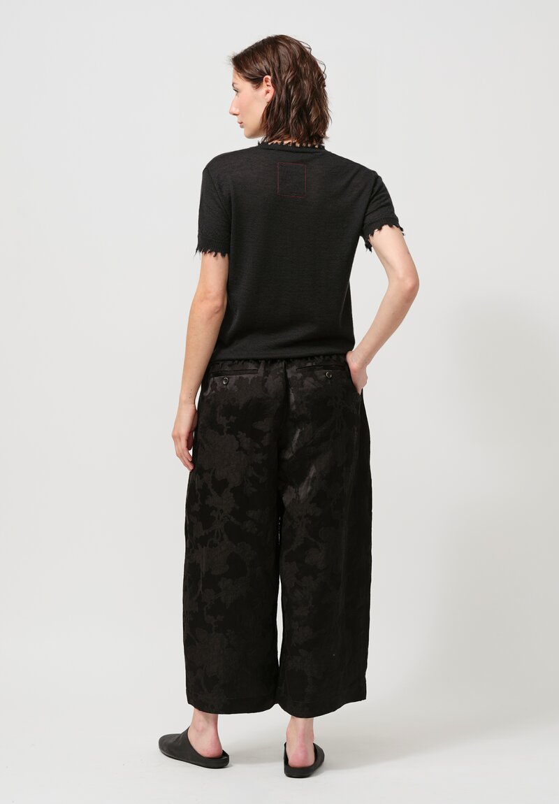 Uma Wang Poetic Pants in Brocade