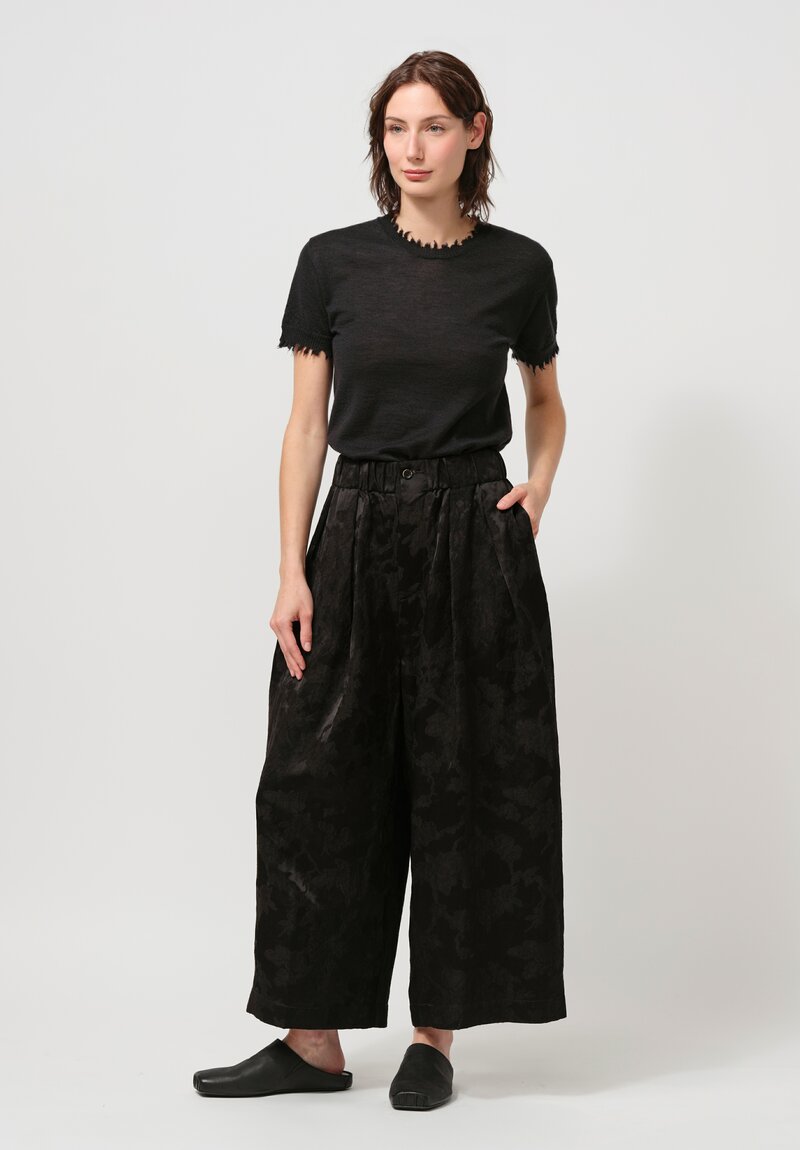 Uma Wang Poetic Pants in Brocade