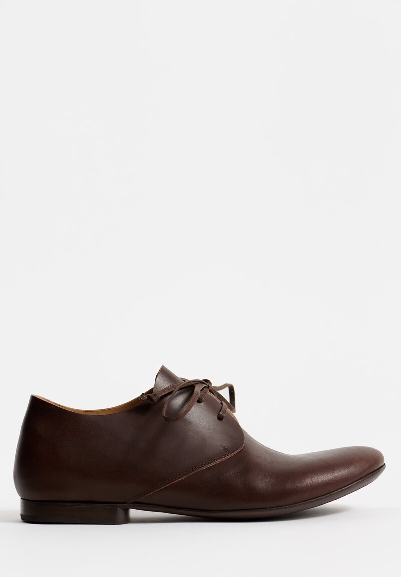 Uma Wang Derby Oxford Shoes in Brown