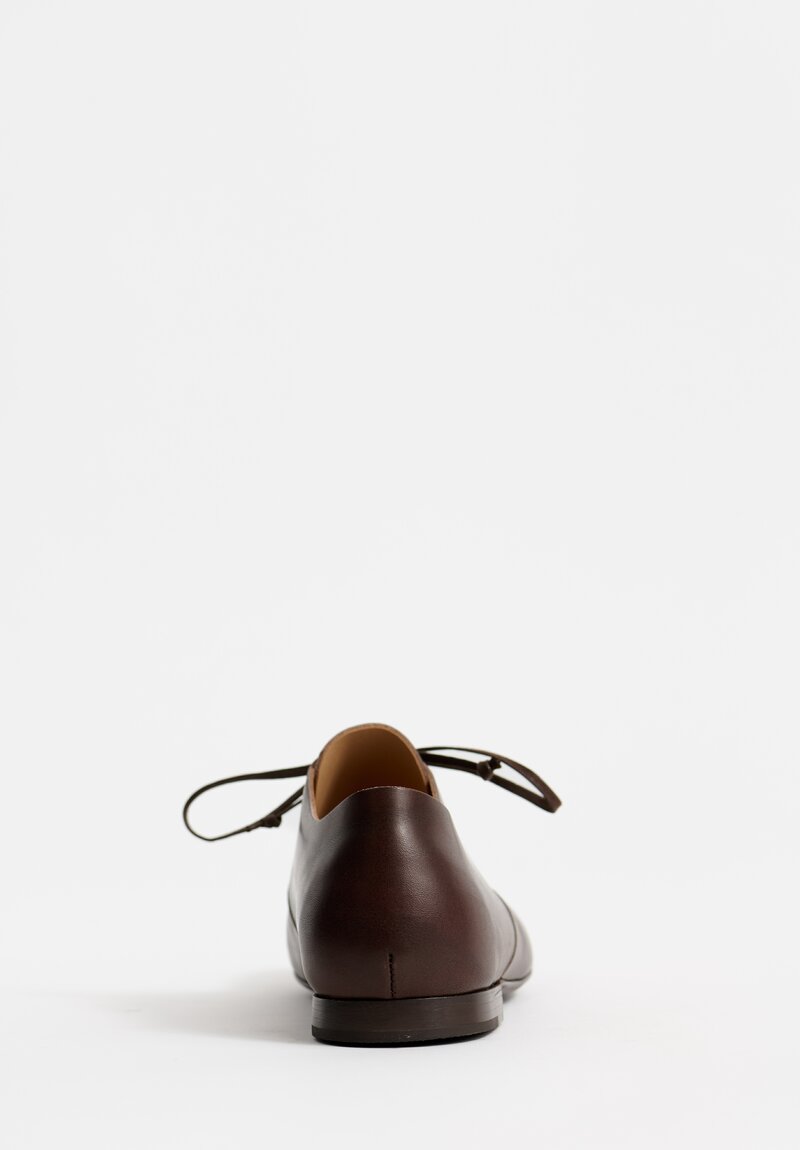 Uma Wang Derby Oxford Shoes in Brown