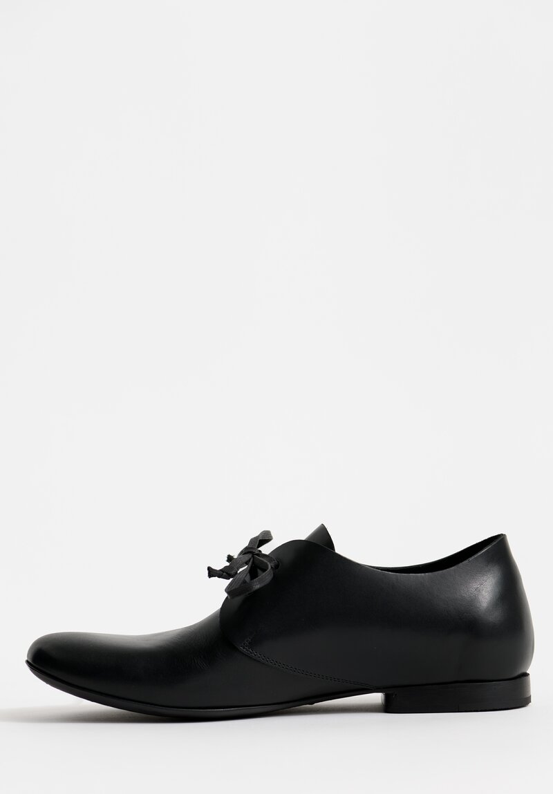 Uma Wang Derby Oxford Shoes in Black