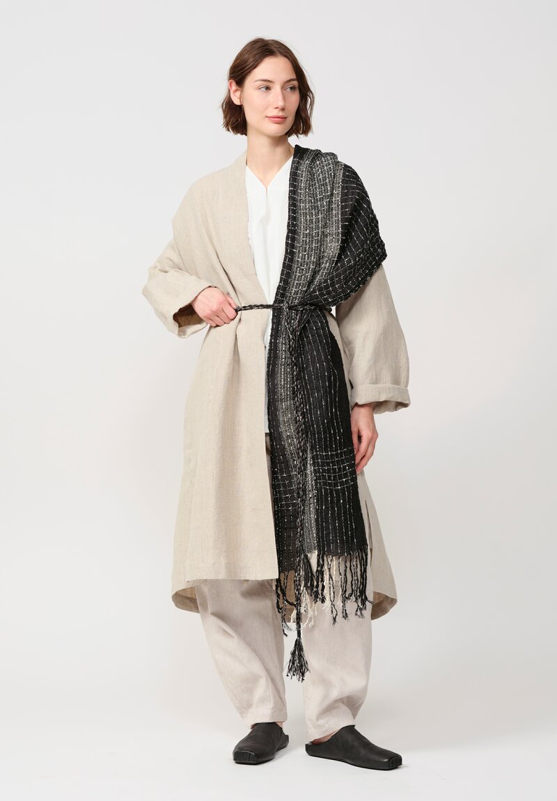 Jan Jan Van Essche Cotton Hemp Poplin Long-Sleeve Tunic