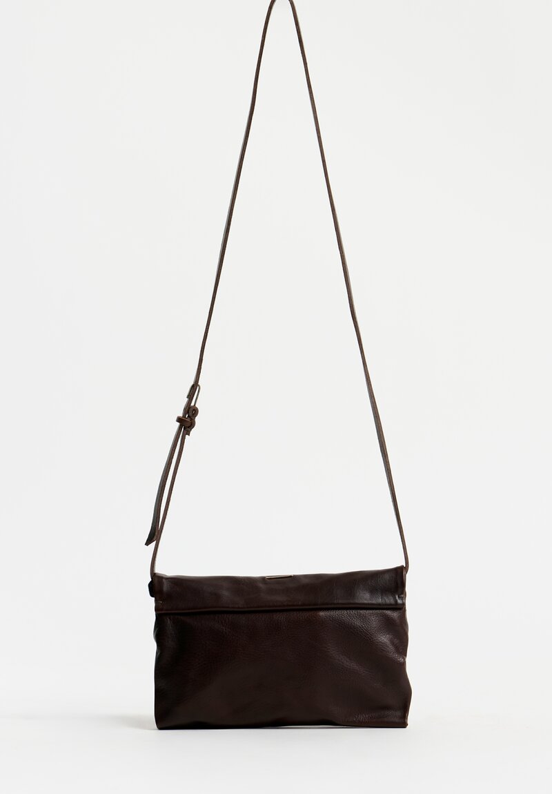 Daniele Basta Deng Mignon TPGR Staple Crossbody Bag in Chocolate Brown