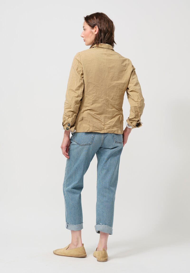 Bergfabel Cotton & Linen Giulia Jacket in Sand