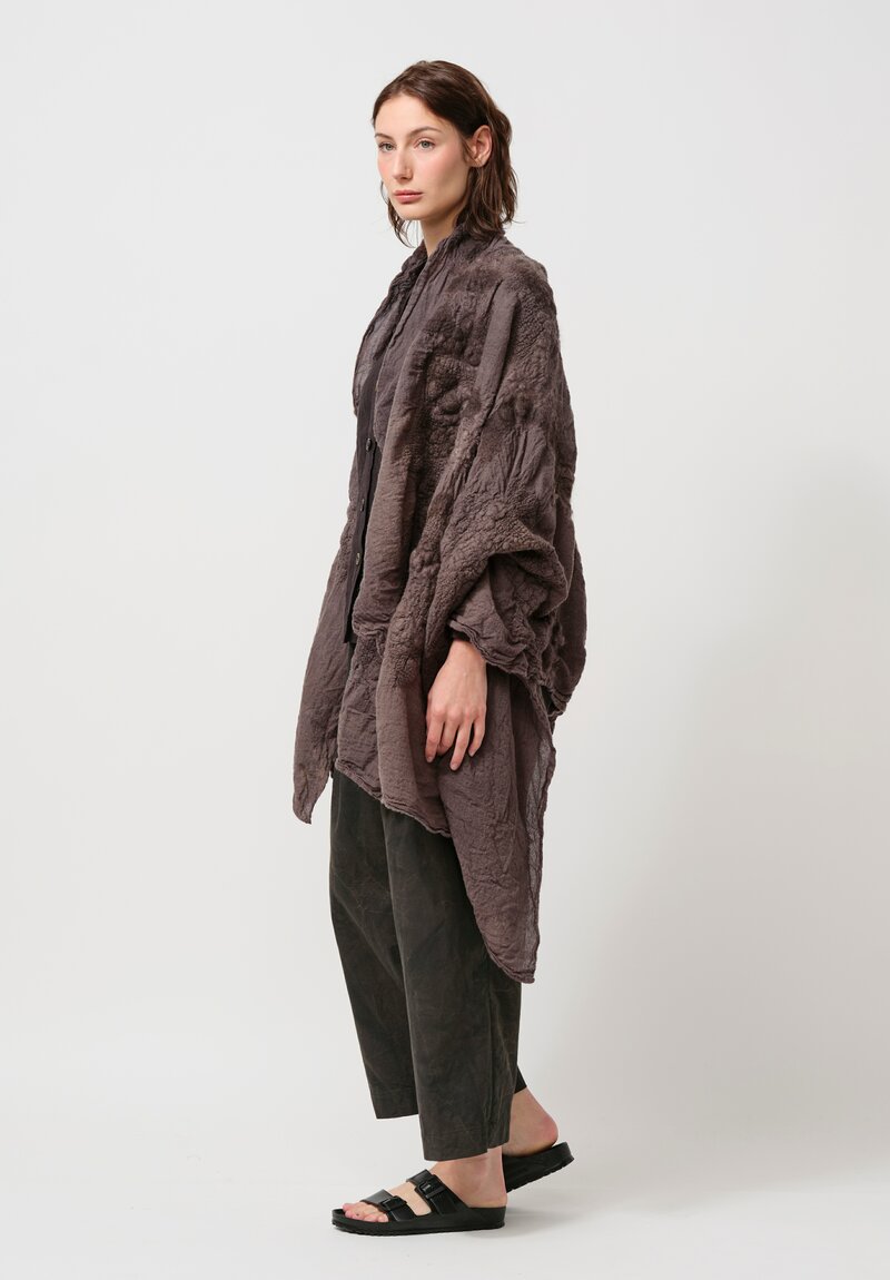 Biek Verstappen Wool Scarf in Tree Bark Taupe