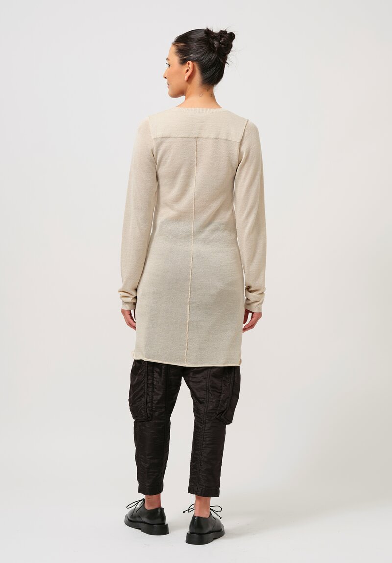 Rundholz Fine Knit Long-Sleeve Shirt in Galaxy Cream Sparkle