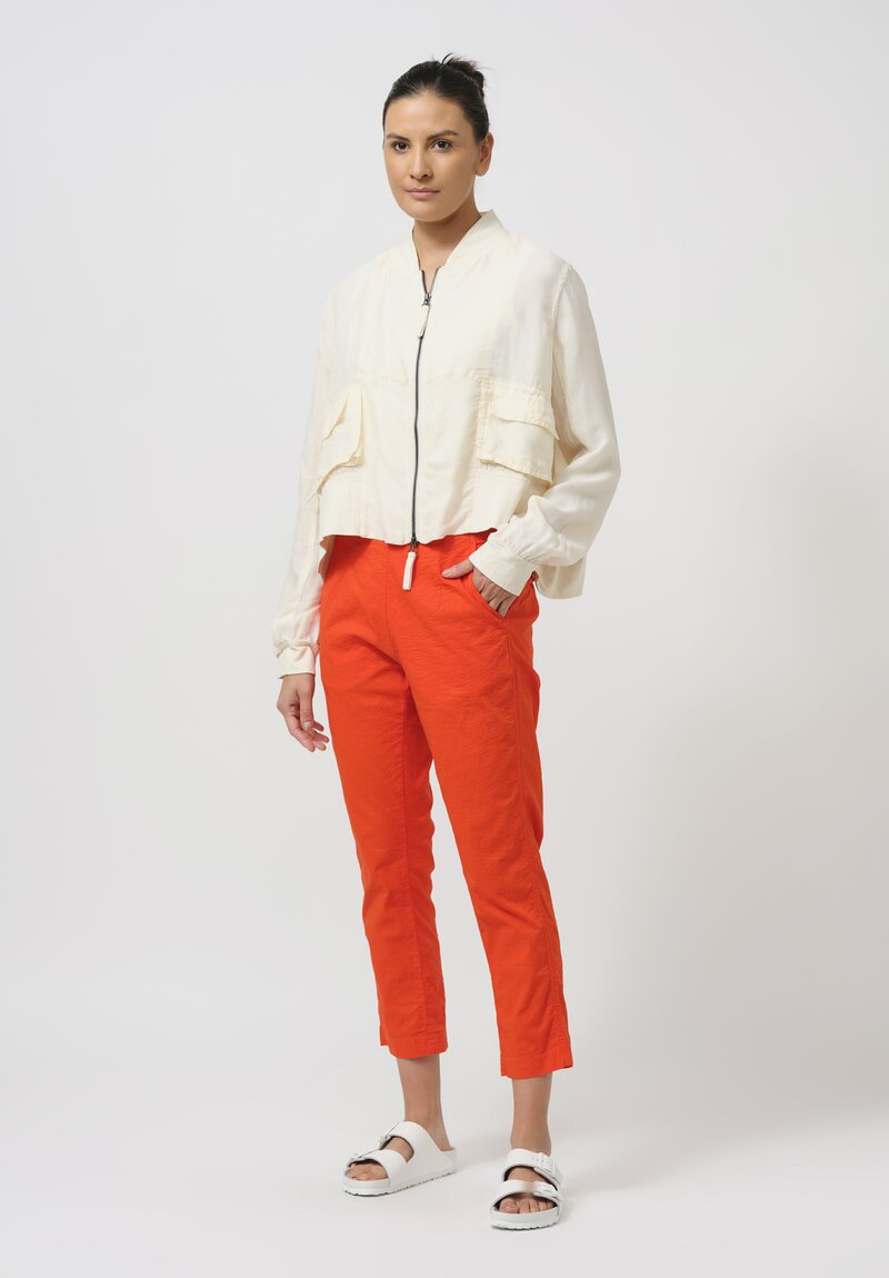 Rundholz DIP Skinny Stretch Pants in Mandarin Orange