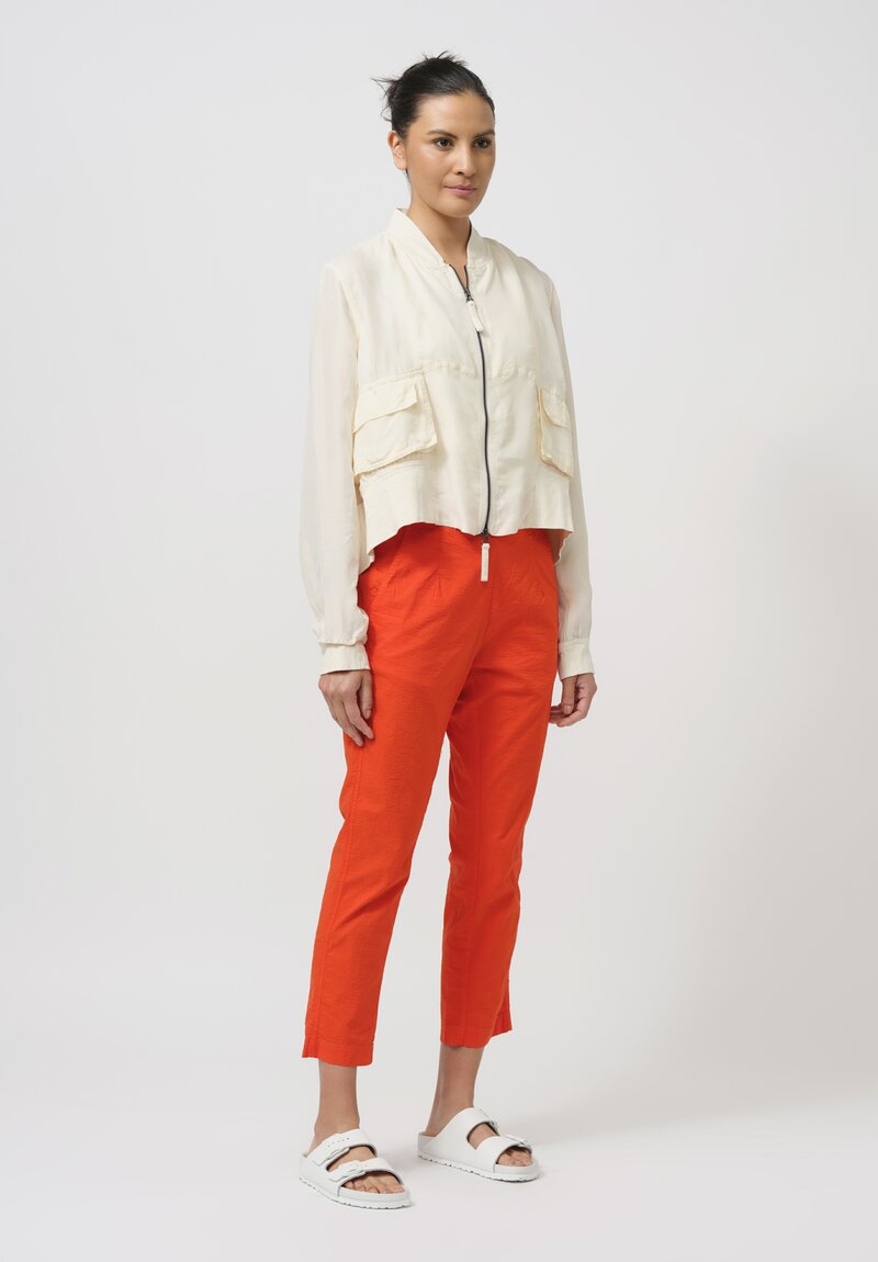 Rundholz DIP Skinny Stretch Pants in Mandarin Orange