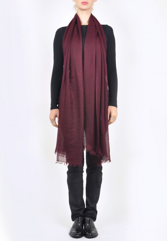 Faliero Sarti Dianetta Scarf in Wine