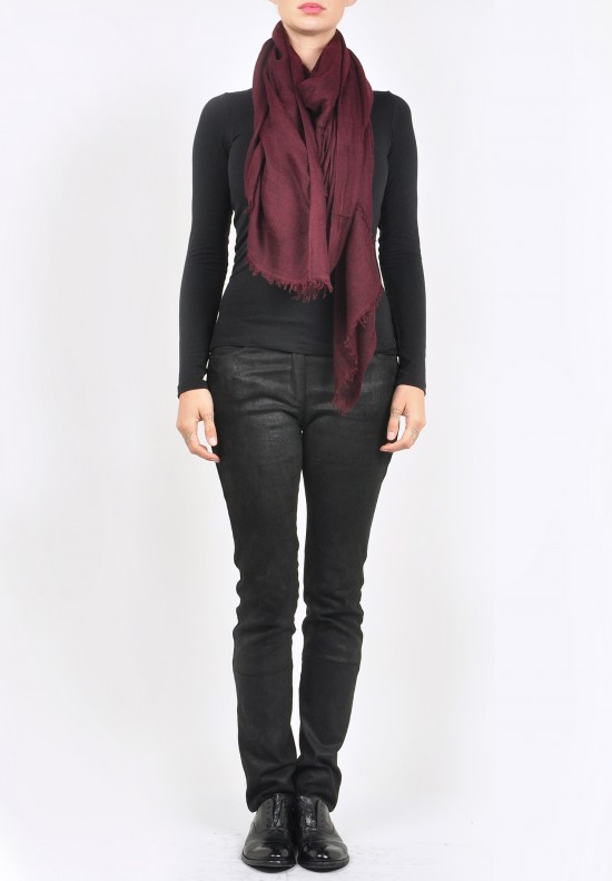 Faliero Sarti Dianetta Scarf in Wine