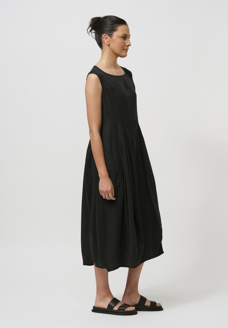 Rundholz Black Label Sleeveless Midi Dress in Black